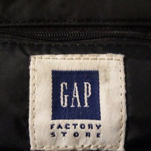 Gap Factory Women's Black Nylon Backpack Size Approx. 10.5 in X 12 in. - Picture 8 of 9